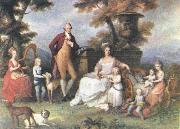 unknow artist den stora annu lyckliga kunga familjen oil painting reproduction